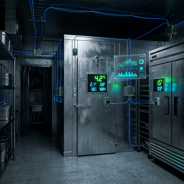 Monitoraggio temperatura HACCP frigoriferi